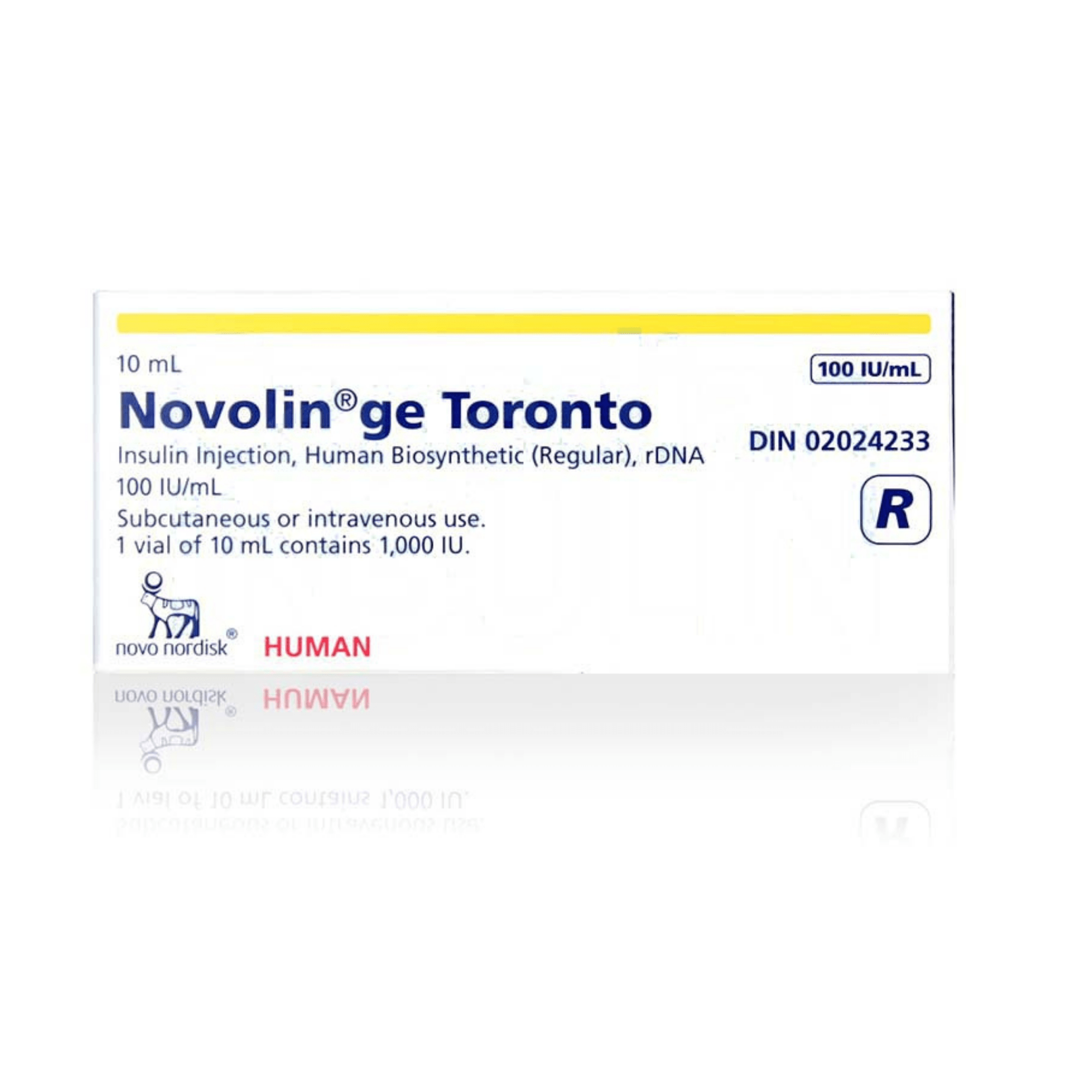 Novolin ge Toronto Vial 1 Novolin ge Toronto Vial