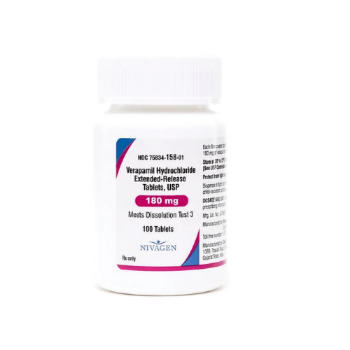 Verapamil SR 1 Verapamil 180mg
