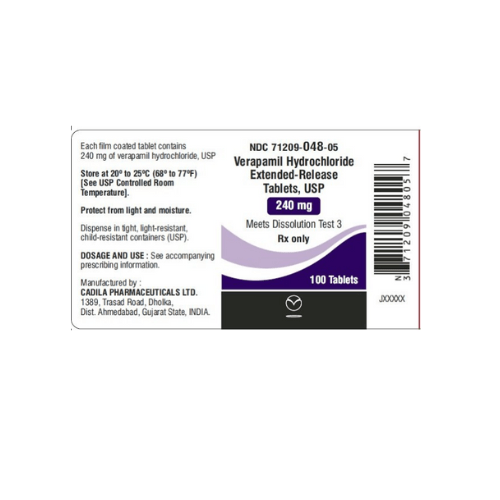 Verapamil SR 2 Verapamil 240mg