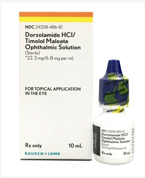 Dorzolamide 2% / Timolol 0.5% Ophthalmic Solution 1 Dorzolamide 2% / Timolol 0.5% Ophthalmic Solution