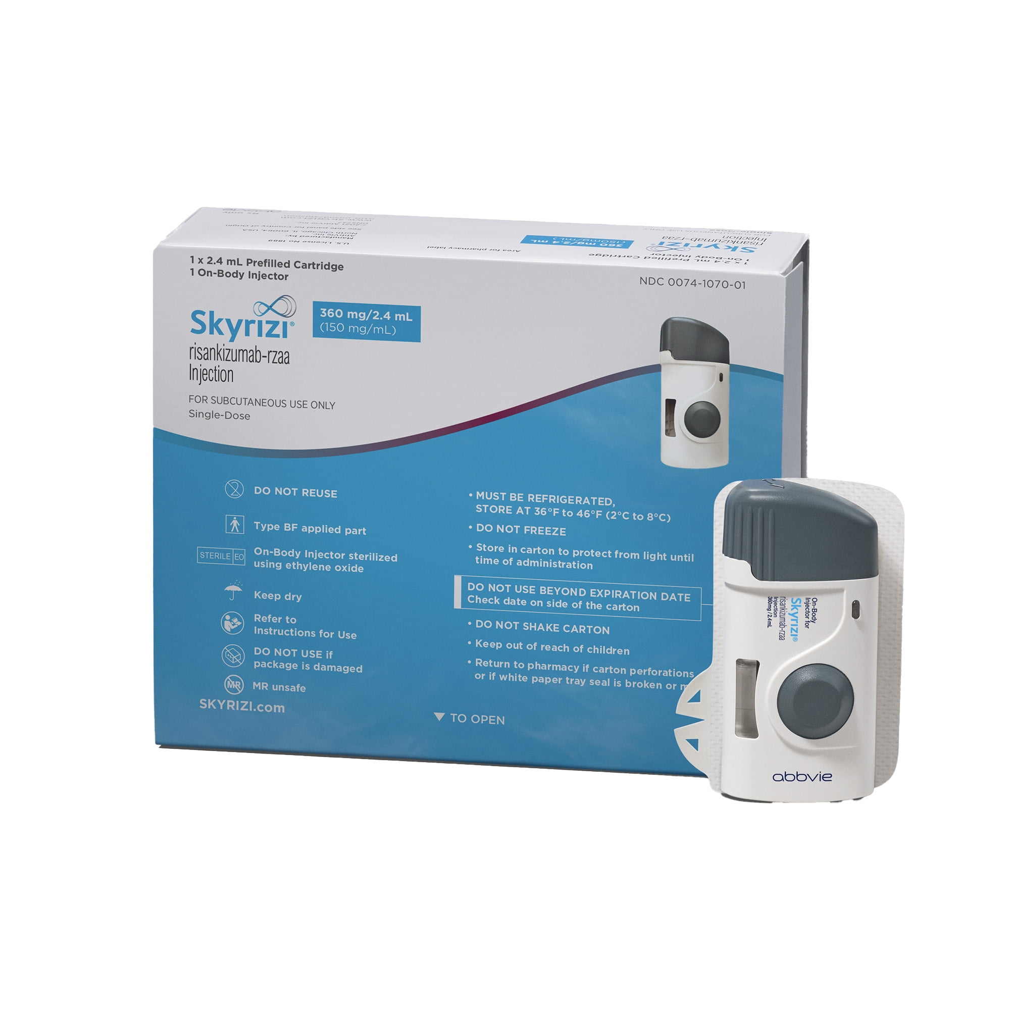 Skyrizi Pre-fill Cartridge w/ Injector 1 Skyrizi Pre-fill Cartridge w/ Injector