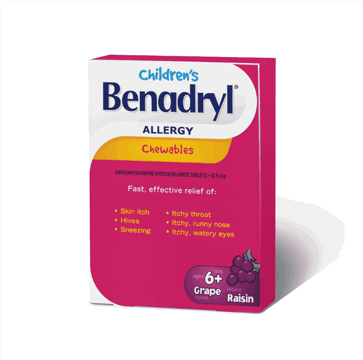 Benadryl Kids Chewables 1 Benadryl Kids Chewables