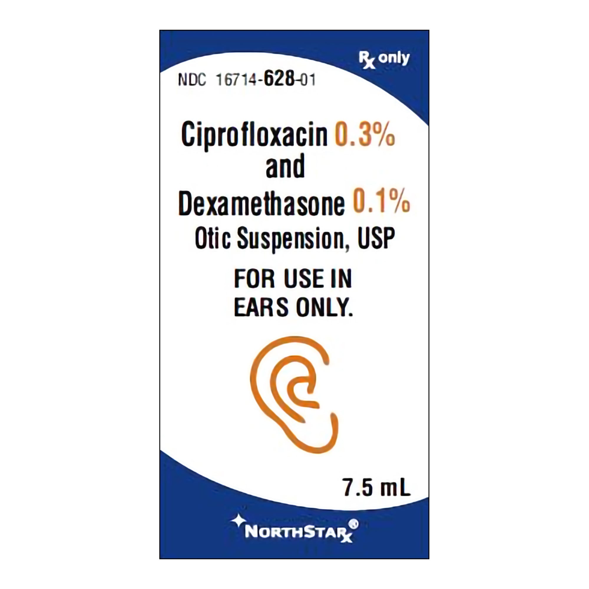 Ciprofloxacine/ Dexamethasone 0.3%/0.1% 1 Ciprofloxacine/ Dexamethasone 0.3%/0.1%
