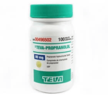 Propranolol 1 Propranolol