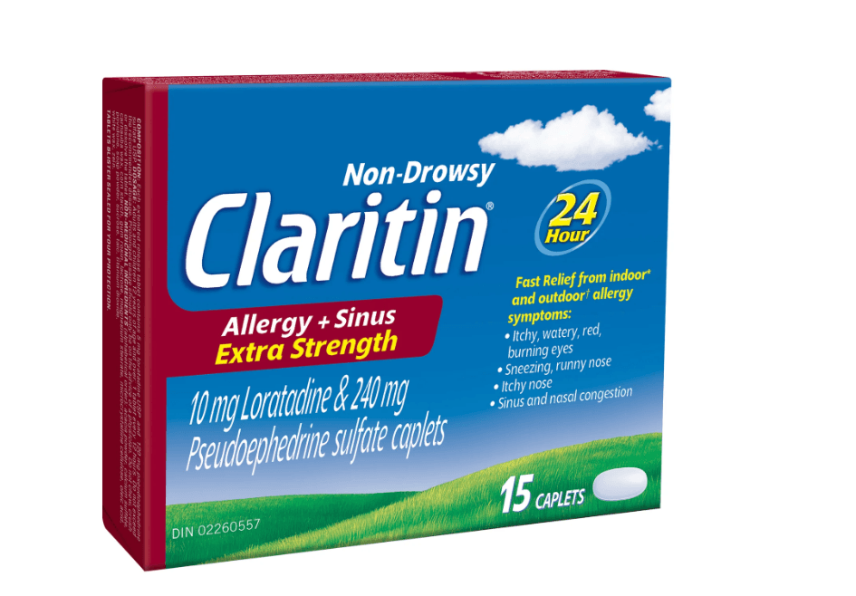 Claritin Allergy & Sinus Extra Strength 1 Claritin Allergy & Sinus Extra Strength