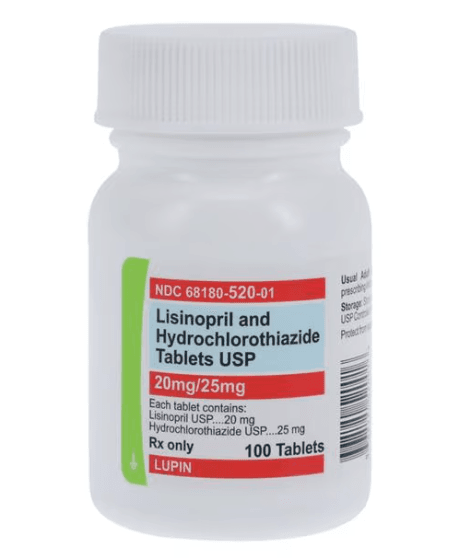 Lisinopril/HCTZ (Type Z) 1 Lisinopril/HCTZ (Type Z)