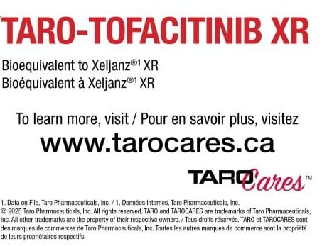 Taro-Tofacitinib XR 1 Taro-Tofacitinib XR