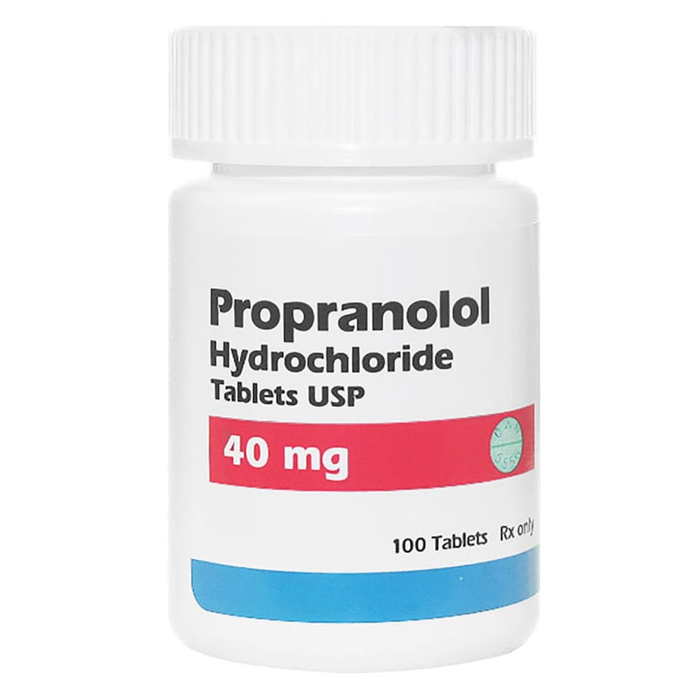 Propranolol Hydrochloride 1 Propranolol Hydrochloride